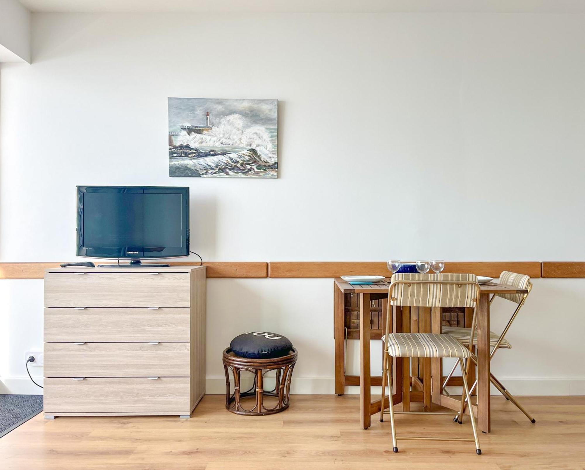 Joli Appartement Avec Vue Imprenable Sur La Baie Des Sables - 4 Pers Les Sables-dʼOlonne Eksteriør billede
