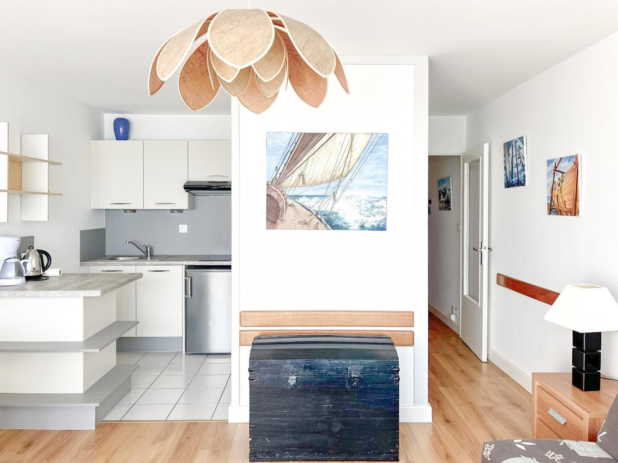 Joli Appartement Avec Vue Imprenable Sur La Baie Des Sables - 4 Pers Les Sables-dʼOlonne Eksteriør billede