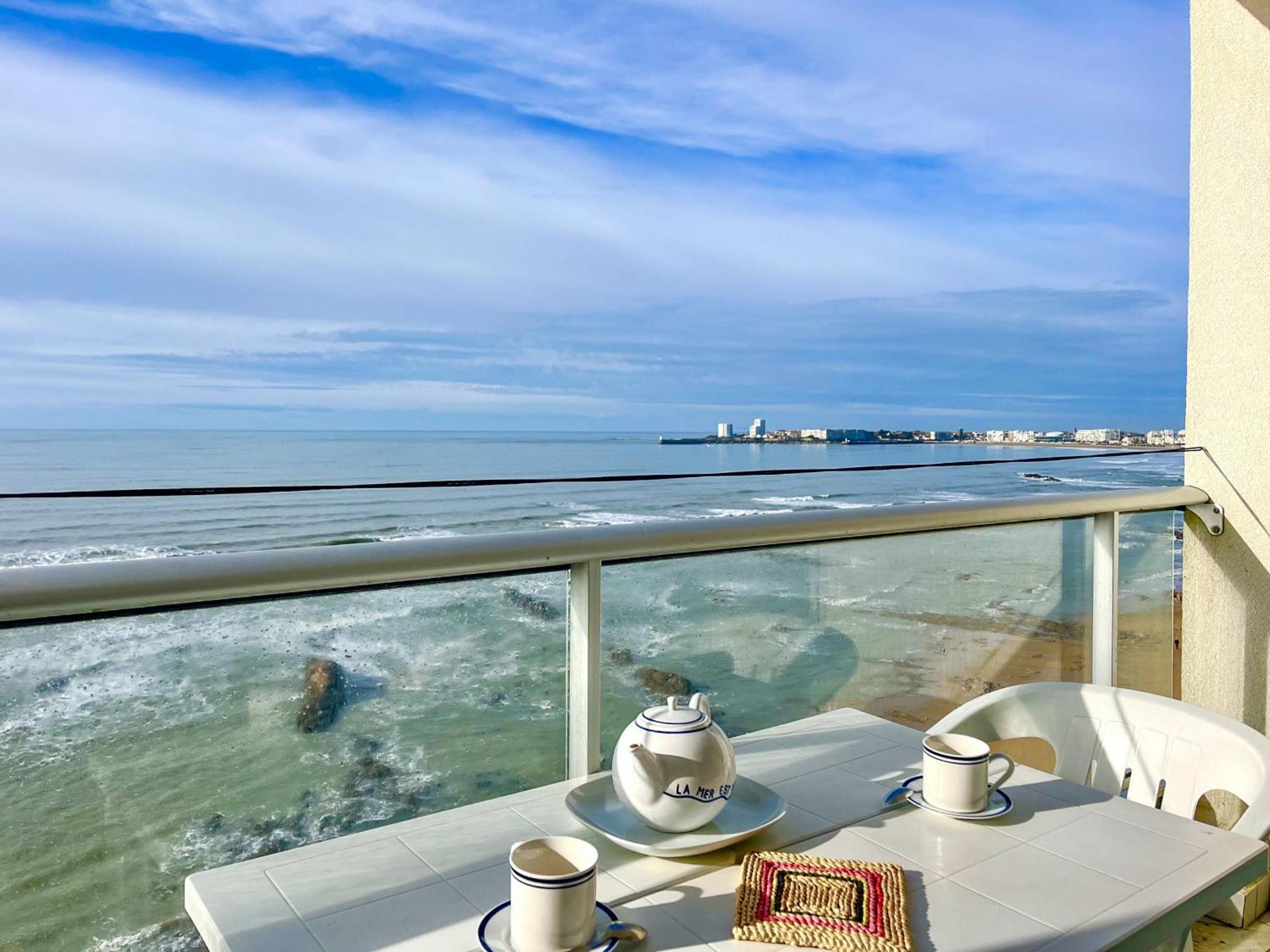 Joli Appartement Avec Vue Imprenable Sur La Baie Des Sables - 4 Pers Les Sables-dʼOlonne Eksteriør billede